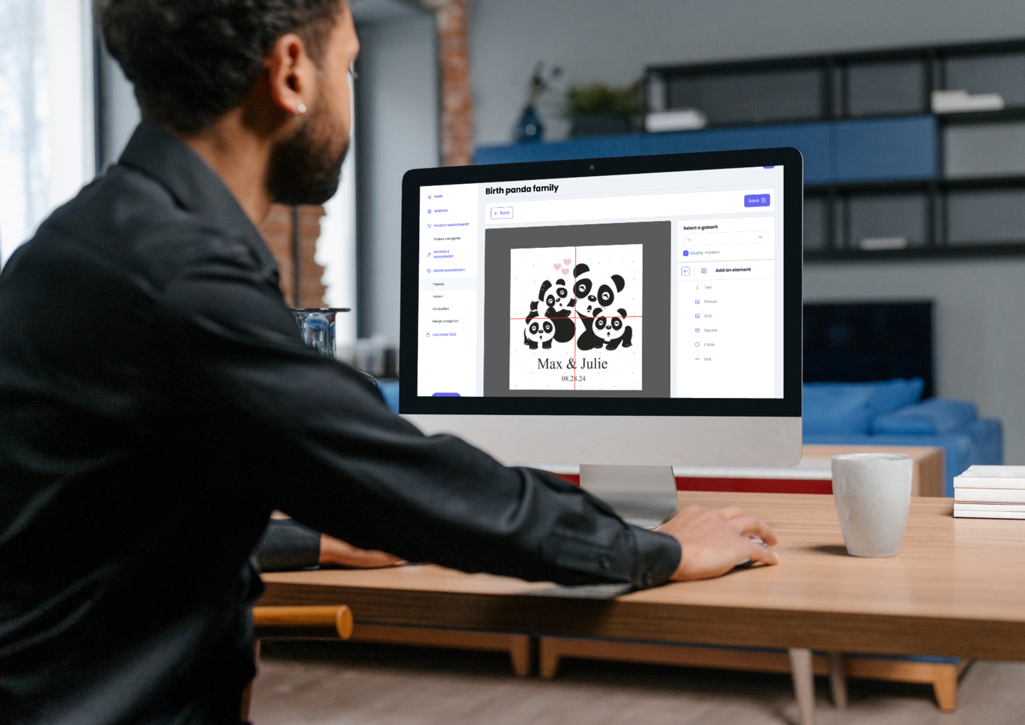 Redesign of a back office